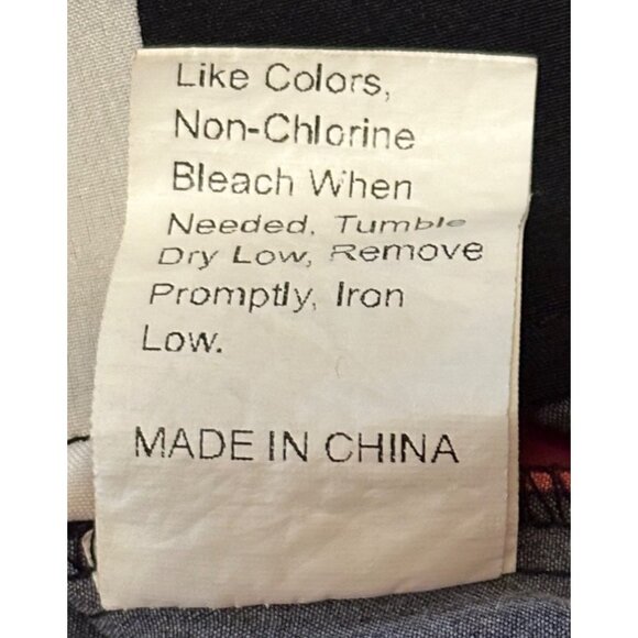 SHEIN Brand Red White Black Blouse Stripes Polyester Women's Size L (8/10)-READ - Picture 16 of 16